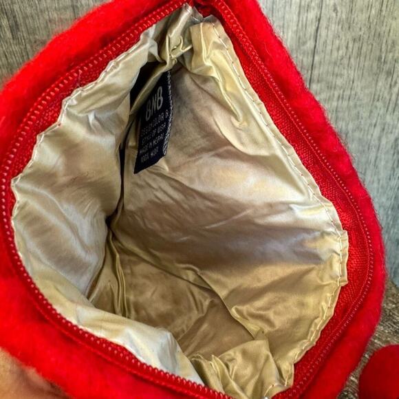 Felted Wool Coin Purse Wallet Flower Purse Charm New FAST SHIP - Picture 5 of 5